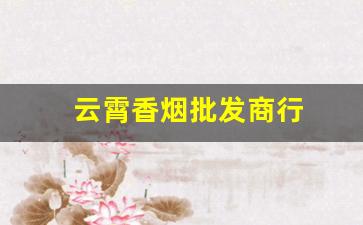 云霄香烟批发商行