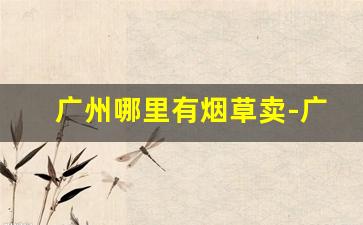 广州哪里有烟草卖-广州烟草的门市部地址