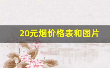 20元烟价格表和图片-12元烟图片及价格