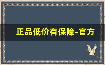 正品低价有保障-官方正品低价秒杀