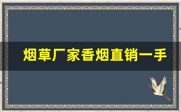 烟草厂家香烟直销一手货源最底价-烟草局供货香烟价格