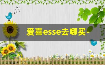 爱喜esse去哪买-esse爱喜在韩国的销量有多少