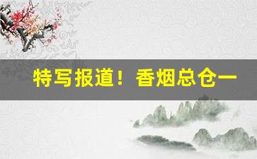 特写报道！香烟总仓一手货源批发“画龙点睛”