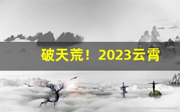 破天荒！2023云霄香烟批发厂家“不可饶恕”