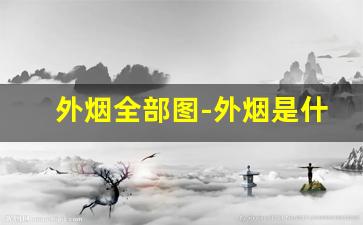 外烟全部图-外烟是什么烟