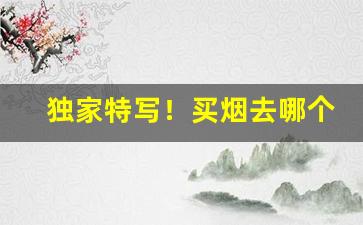 独家特写！买烟去哪个网站正品：买烟网“刚柔相济”