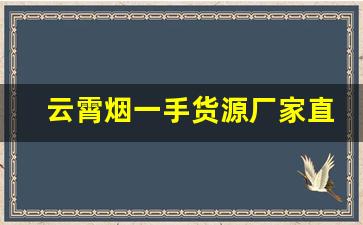 云霄烟一手货源厂家直销-云霄烟供货商