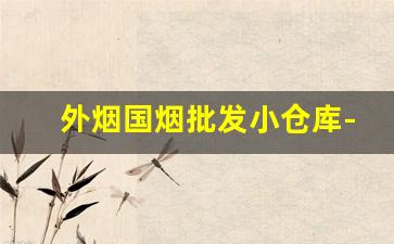 外烟国烟批发小仓库-外烟代销价格表