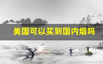 美国可以买到国内烟吗-美国有什么地方可以买到中国烟