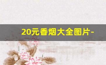 20元香烟大全图片-所有20元以下香烟图片