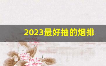 2023最好抽的烟排行-最好的烟排名前十